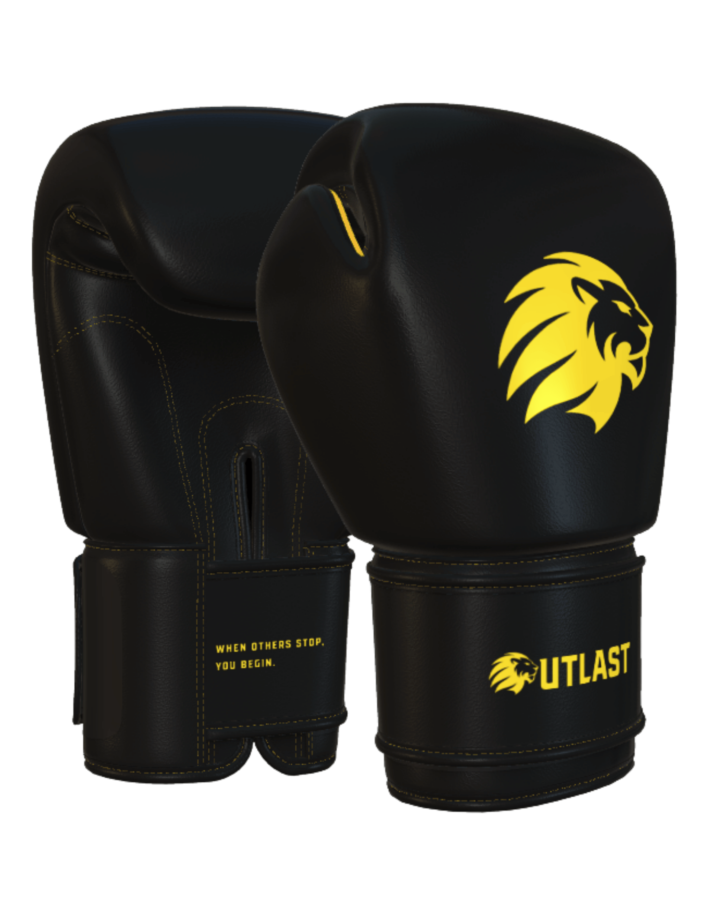 OUTLAST Boxing Gloves Limited Edition — Black & Gold